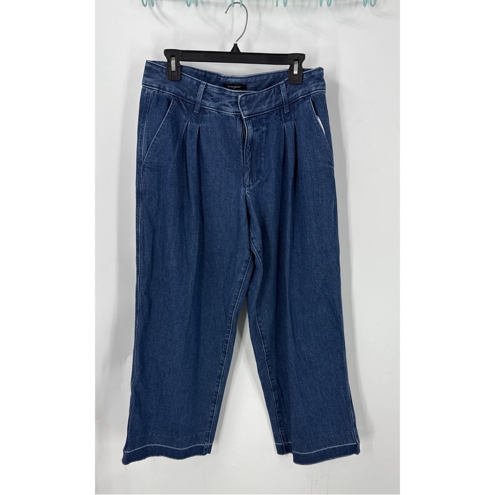 Banana republic factory, high-rise, wide leg, front pleat jeans  30/10 P